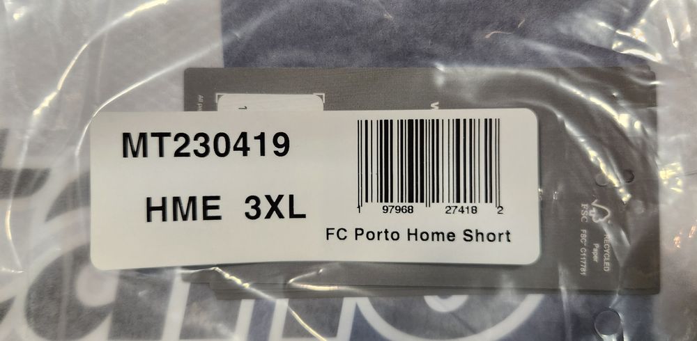 Camisola FC Porto oficial