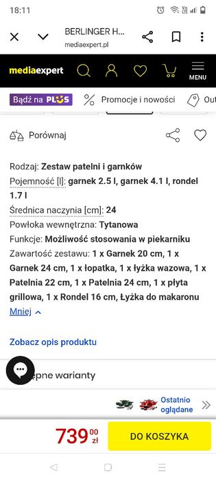 Zestaw garnków BERLINGER HAUS Emerald Collection BH/6066 (12 elementów