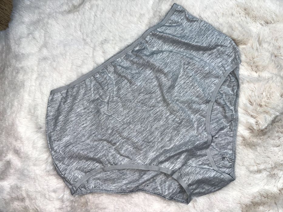 Primark szare wysokie majtki nowe XS