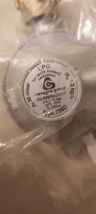 Reduktor gazu lpg propan butan butla gazowa kuchenka gwint, nowy!