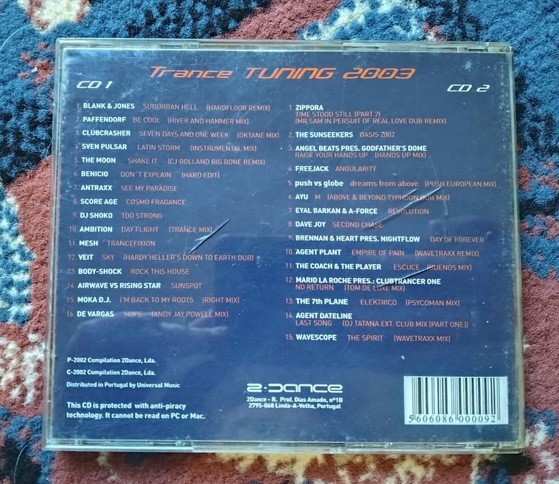 Duplo CD Trance Tuning 2003