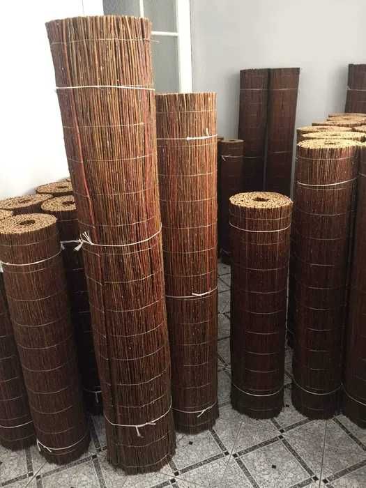 Mata wiklinowa 1.3x5m PREMIUM płoty z wikliny maty wiklinowe wiklina