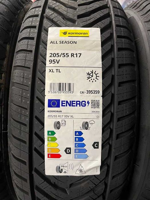 205/55R17 Kormoran cztery nowe opony całoroczne 2025r