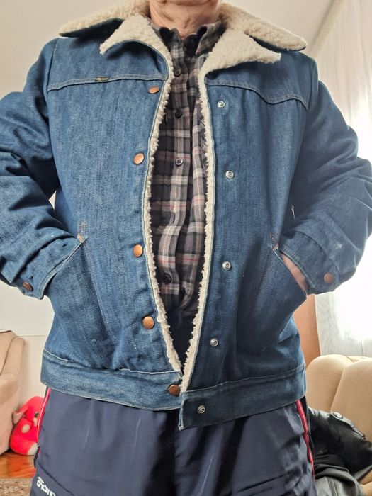 Wrangler джинсова шерпа. USA Винтаж.