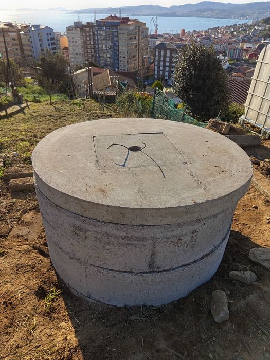 Limpieza de poços de agua