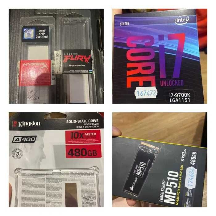 Ігровий ПК (32озу,1TB SSD,intel core i7-9700k, Nvidia GTX1660super)