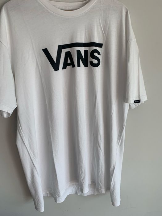 Biala koszulka - t shirt - Vans - Xl