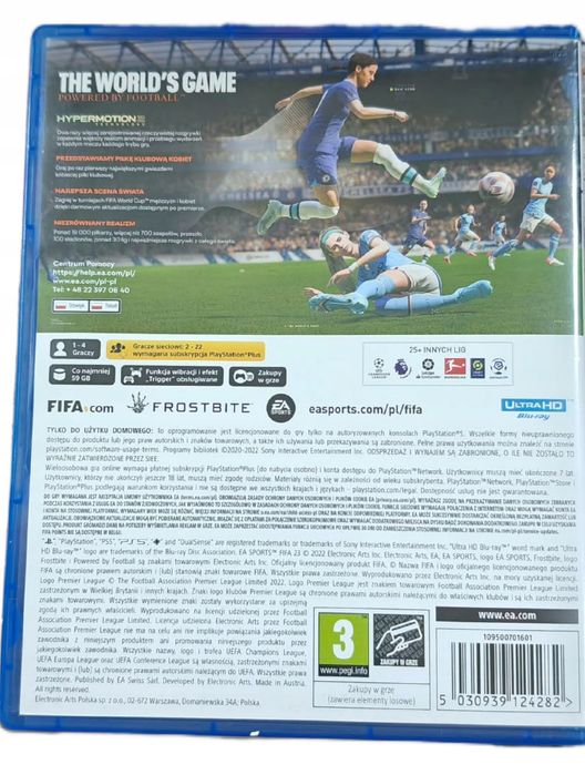 Fifa 23 gra na ps5