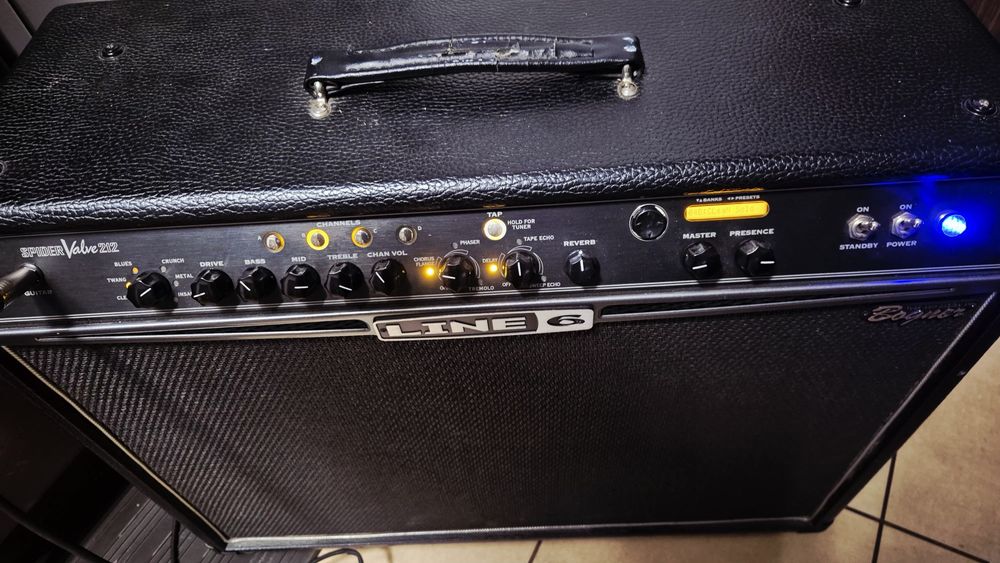 Line 6 Spider Valve 212 lampowy-Bogner | Vintage 30 | case na kółkach