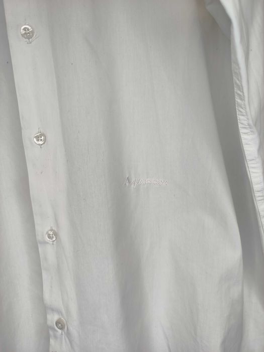 Koszula Aquascutum Biała Długi Rękaw Logo 42 Męska
