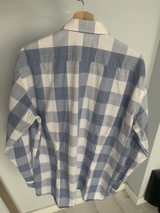 Koszula Culture Modern Fit M 39/40 bawełna niebieska w kratę