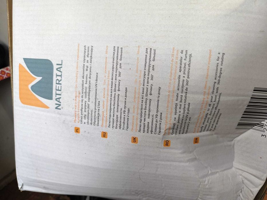 MANGUEIRA 15 M PISCINA Naterial