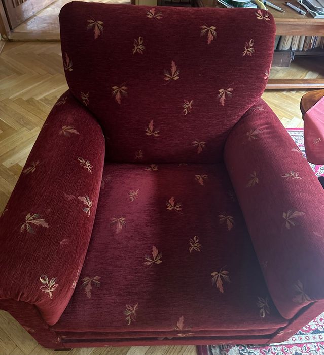 Zestaw mebli antycznych sofa kanapa fotele