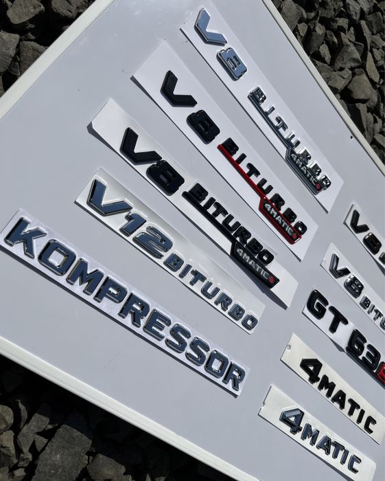 эмблема наклейка на крыло багажник мерседес mercedes v8biturbo 4matic