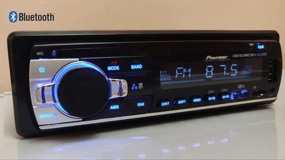 Автомагнітола Pioneer з Bluetooth 520B/Авто магнитола пионер/магнітола