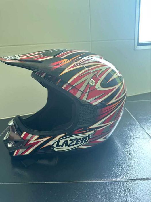 Capacete Motocross Lazer Tamanho L