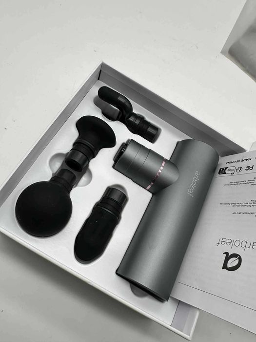 Arboleaf Mini kompaktowy pistolet do masażu z 5 trybami szary