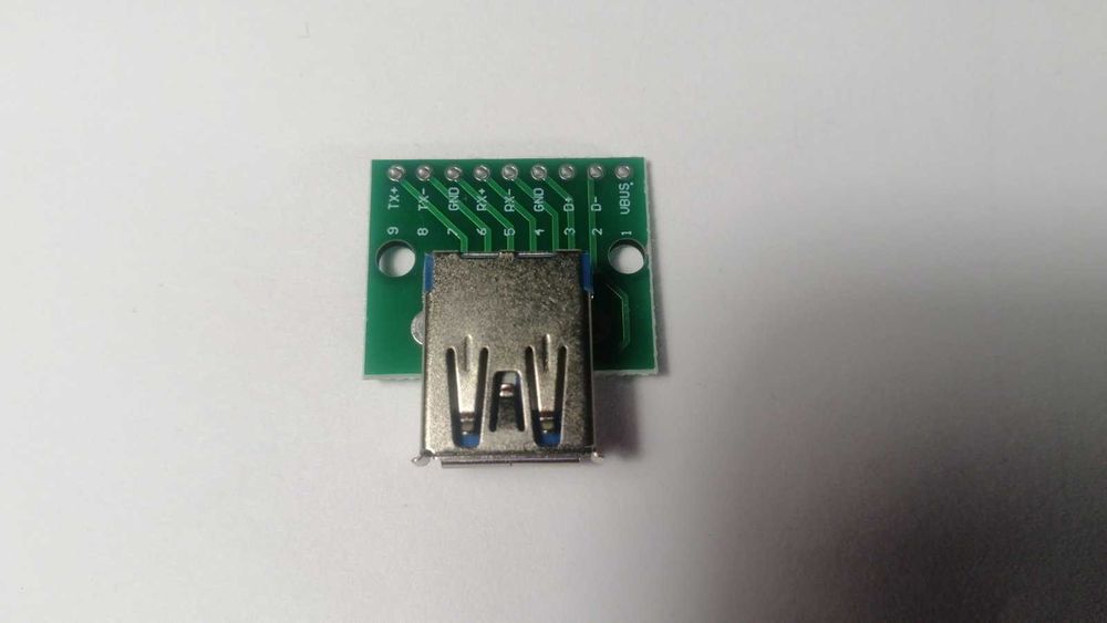 разъем USB-A 3.0 мама 9pin