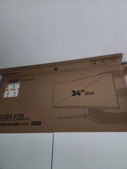 Ecra Acer curvo 34 polegadas