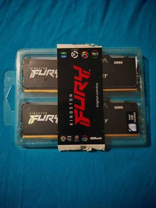 Kingston Fury Beast Black RGB 64GB (2X32GB) 5600MHZ CL40 DIMM