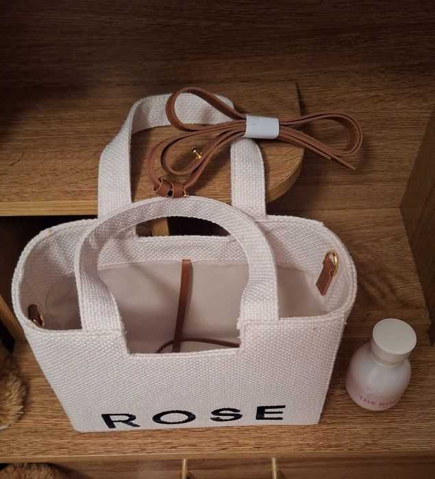 Perfume Rose + mala - novo