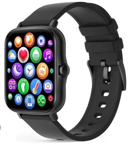 Smartwatch, FitPro, smart watch, nowy, czarny
