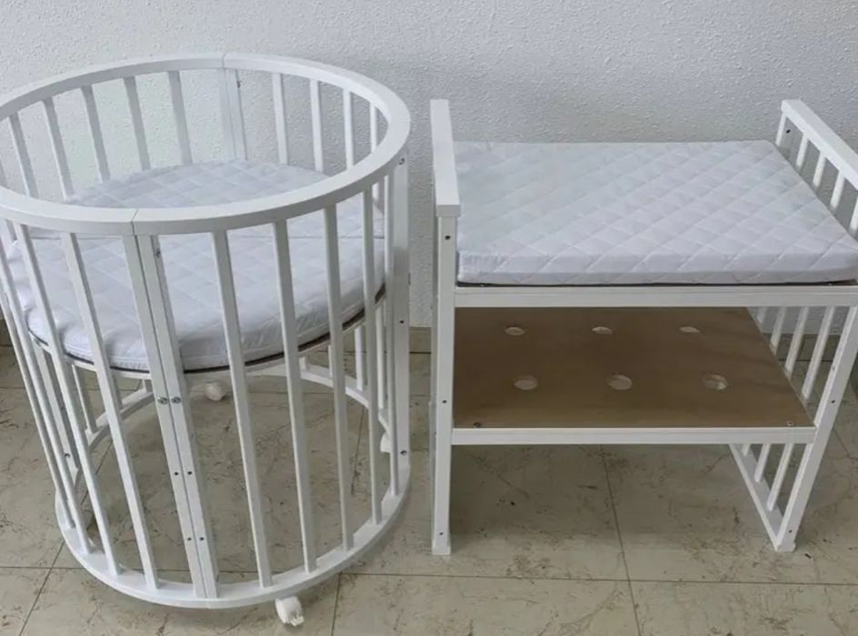Овальне ліжечко 8 в 1 Ovalbed