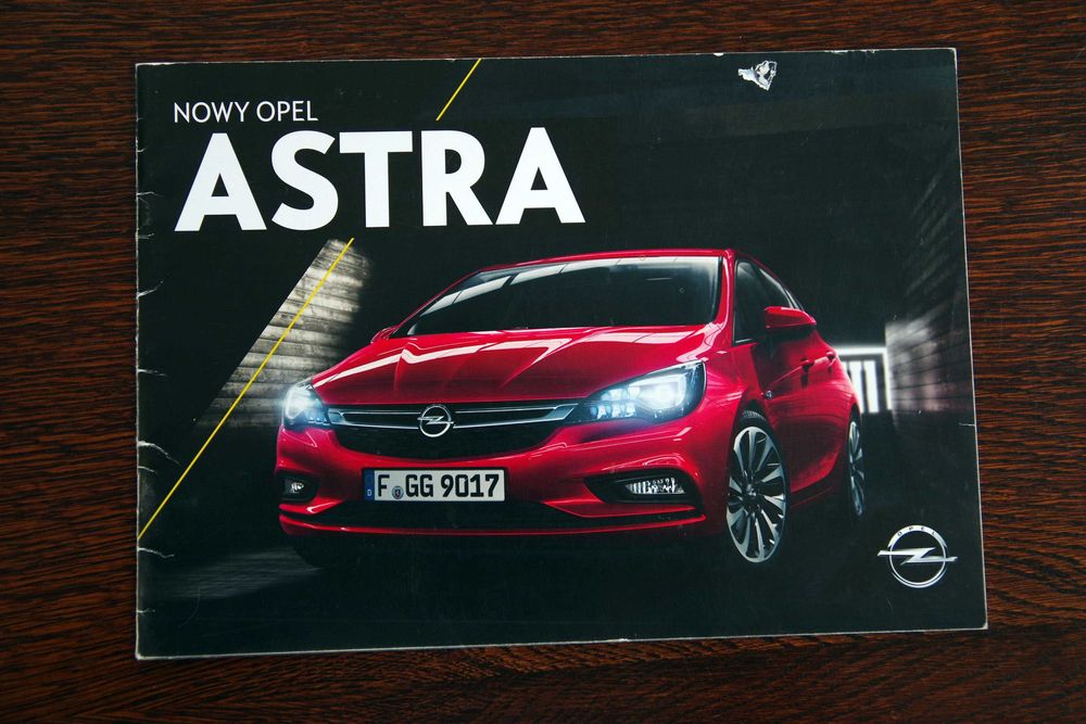 OPEL ASTRA K - katalog, prospekt