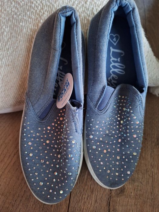 Trampki Lilley niebieskie 37