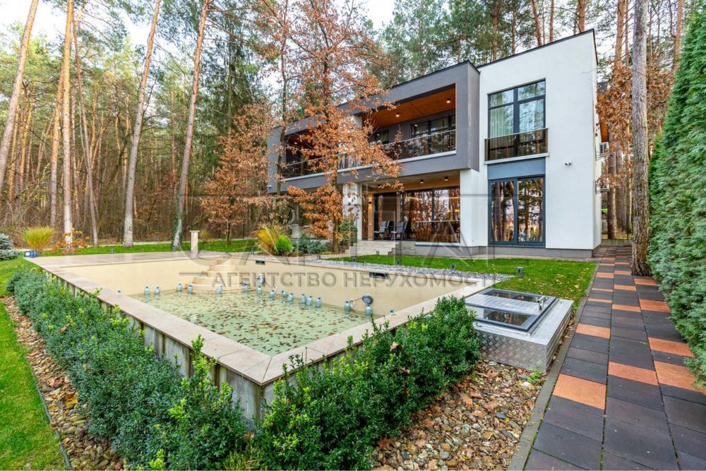 ‼️Аренда дома с басейном 215кв Безрадичи Козин‼️ Автономный Лес