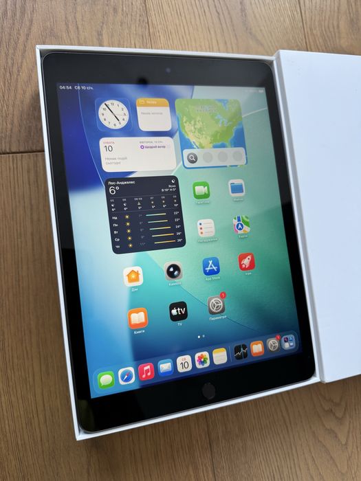 Apple ipad 9 10.2 64gb Space Grey сірий темний відмінний стан коробка