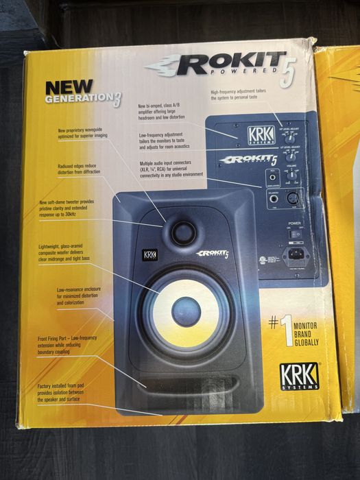 Студійні монітори KRak Rokit 5 Gen3 пара