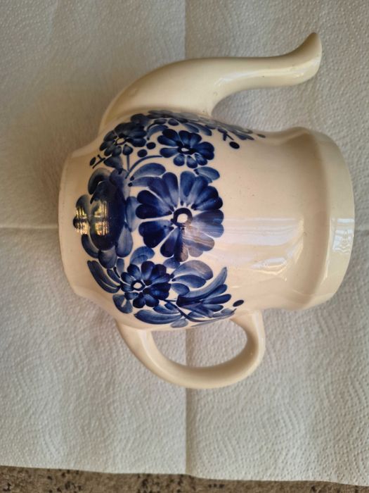Dzbanek Włocławek, ręcznie malowany.