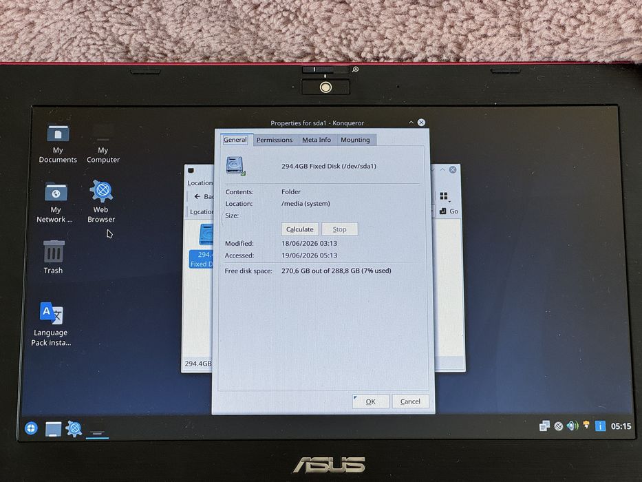 Laptop Asus Eee PC 1225B 11,6 cala ekran AMD C-60