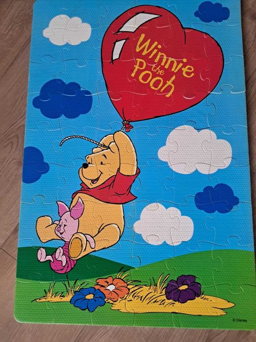 Puzzle piankowe Kubuś Puchatek