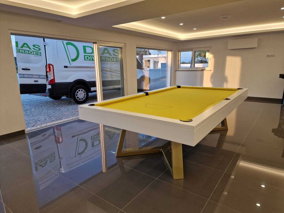 Snooker/Bilhar modelo "Madrid" (Tampo Opcional) - NOVOS