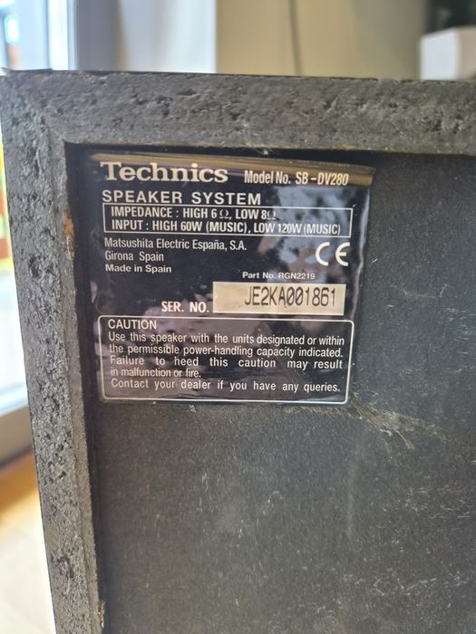 Kolumny Technics SB-DV280