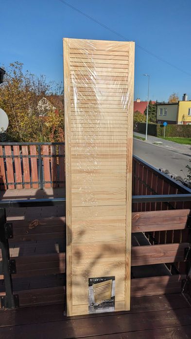 drzwiczki ażurowe 201.3cm x 49.4cm. Nowe