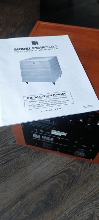 Сабвуфер KEF PSW 1000.2
KEF PSW 1000.2