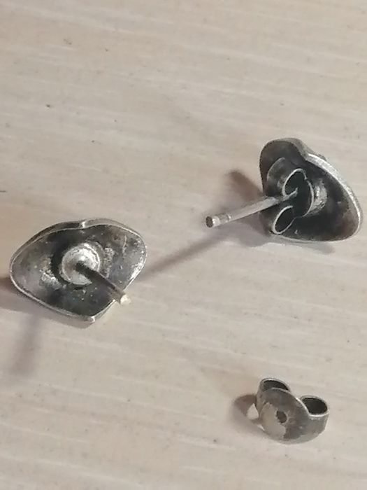 Серьги посеребрение Ссср