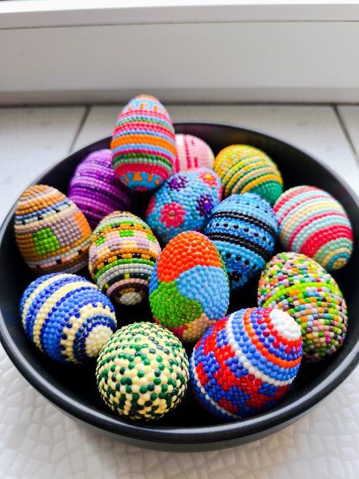 Jajka wielkanocne z diamencików