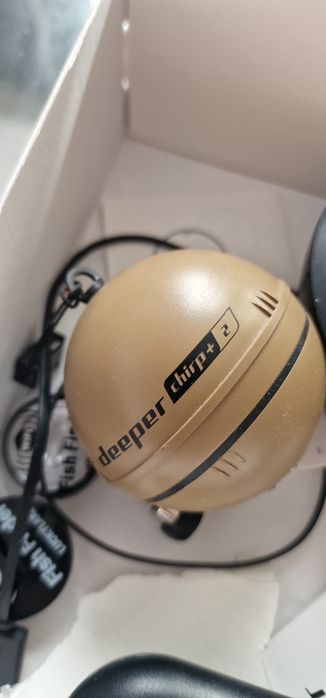Deeper chirp +2 z range extenderem(wzmacniaczem) i uchwytem oryginalnym deeper do łódki zanetowej