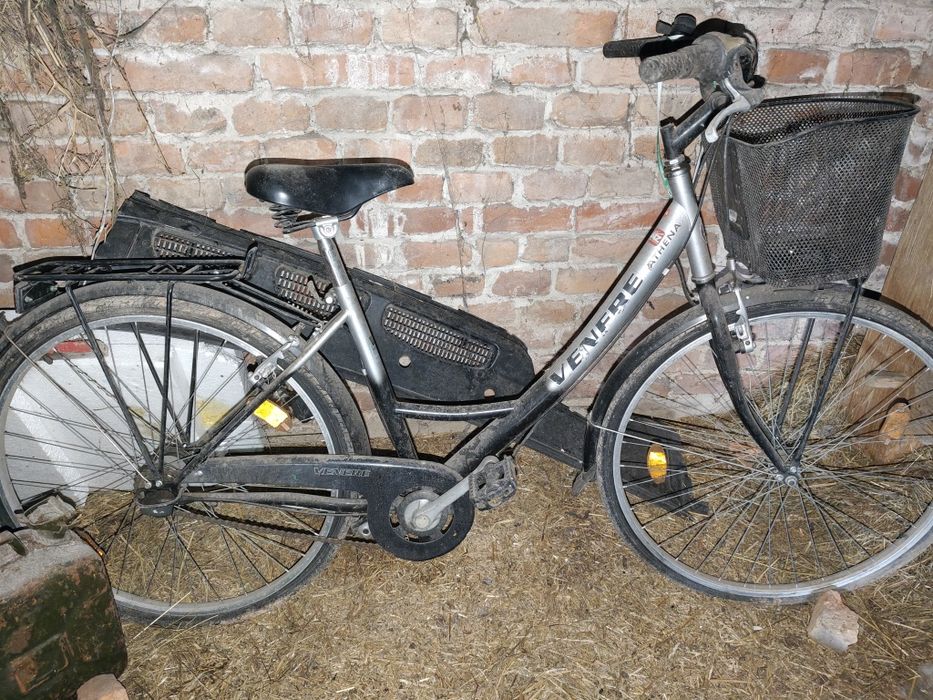 Rower Venfre Athena z koszyczkiem i bagażnikiem