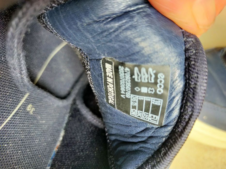 Półbuty buty Ecco 39