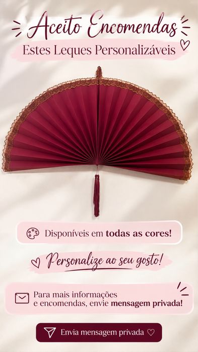 Leque personalizado