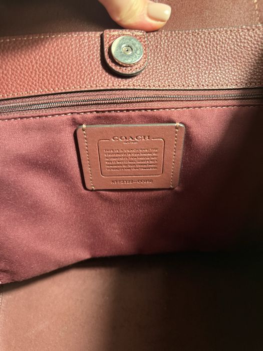 Шкіряна сумка Coach