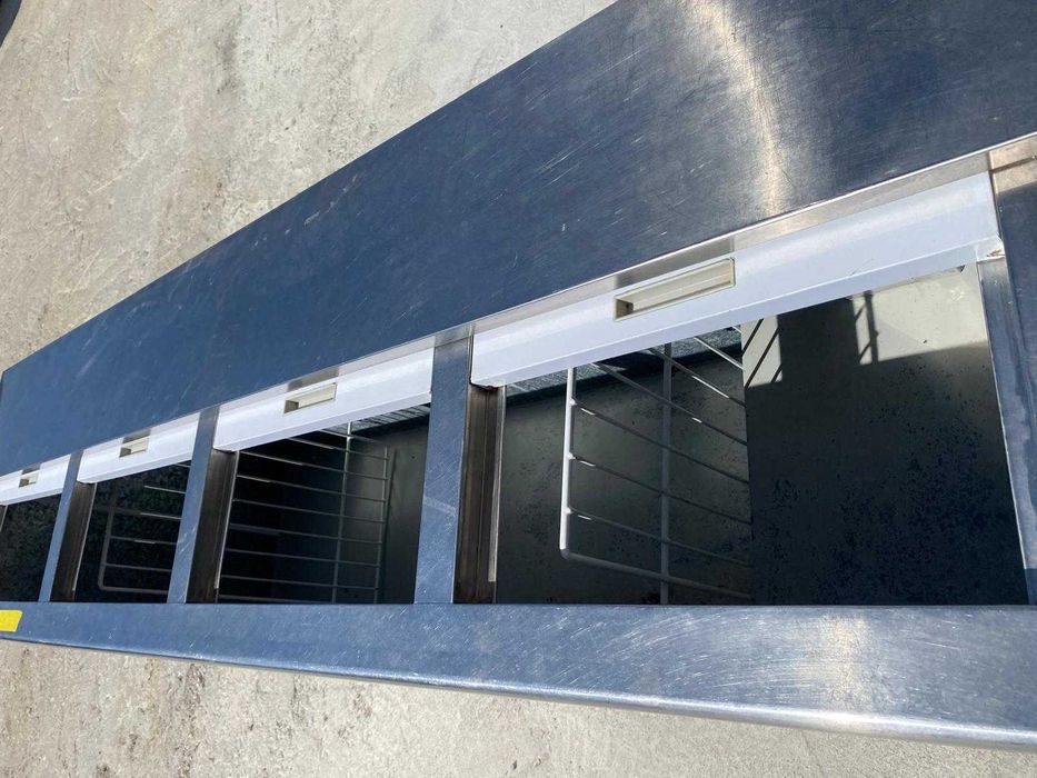 Armário frigorifico / botelheira em inox 4 portas