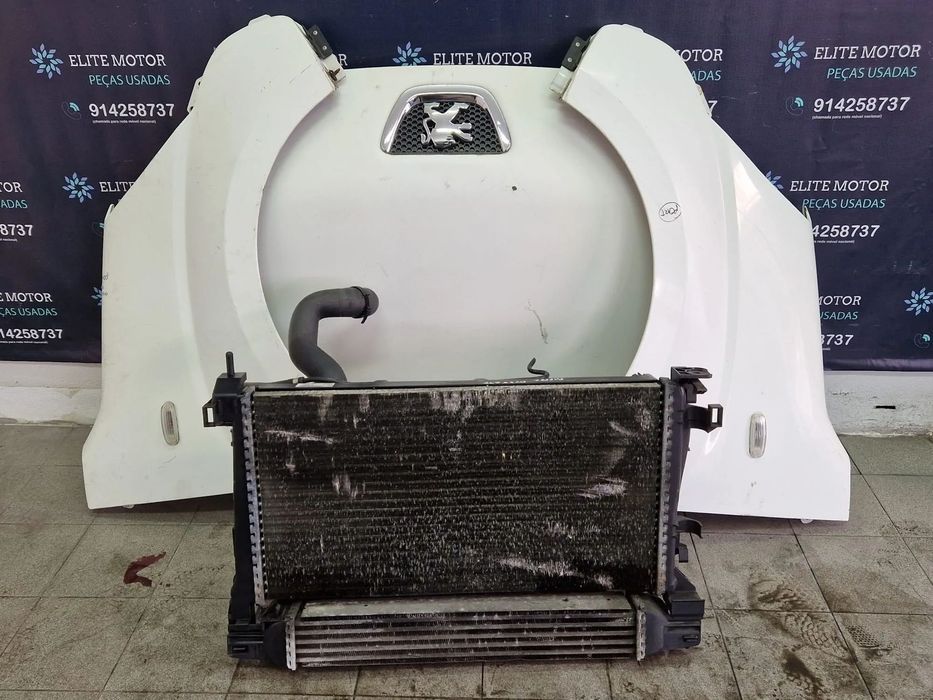 Frente completa usada PEUGEOT BIPPER capot parachoques oticas guarda