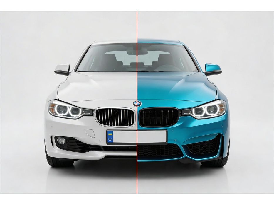 BMW 3 серія F-30/31/34 2012-2019 рр. Комплект обвісів без крил (F80 М3)