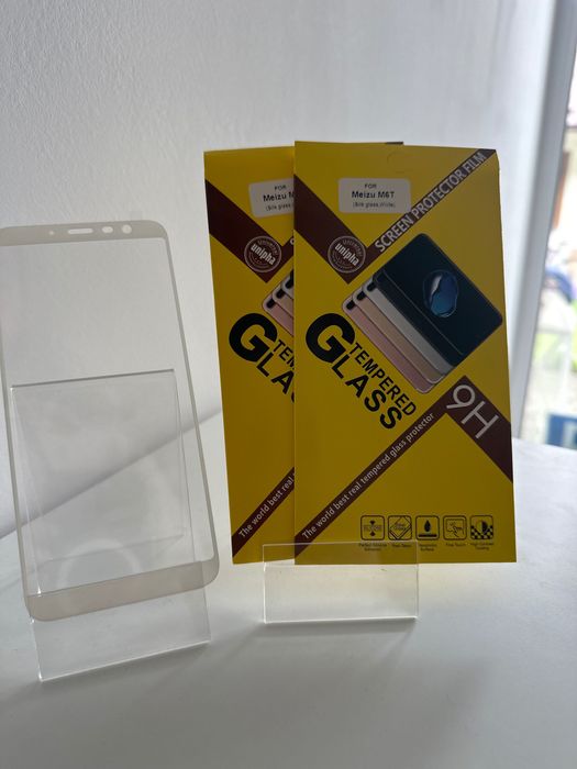 3x szkło hartowane do meizu m6t białe